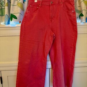Gap cropped High Rise Stride Ankle jeans